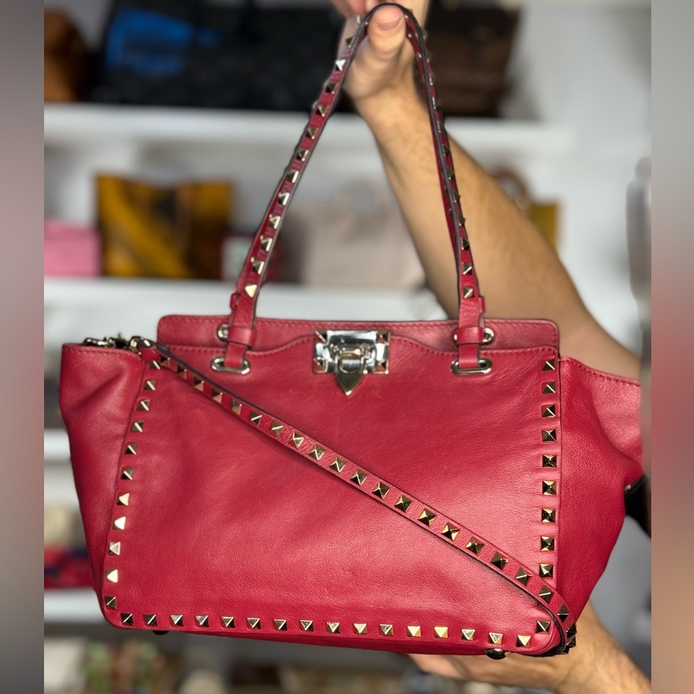 VALENTINO GARAVANI ROCKSTUD 2 WAY BAG